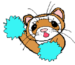 Ferret Maychan remake version sticker #3833467