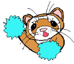 Ferret Maychan remake version sticker #3833467