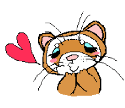 Ferret Maychan remake version sticker #3833472