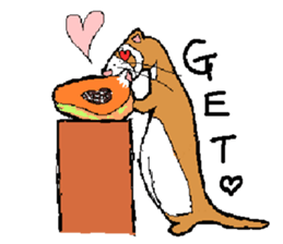 Ferret Maychan remake version sticker #3833480