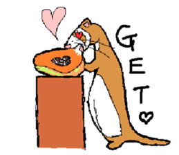 Ferret Maychan remake version sticker #3833480