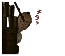 3D Samurai-san sticker #3833998