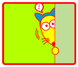 Tights dog sticker #3834072