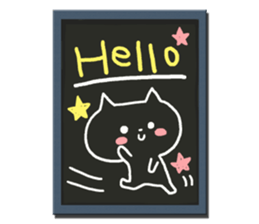 Cafe blackboard sticker sticker #3834235