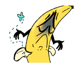 Awkward Banana sticker #3834464