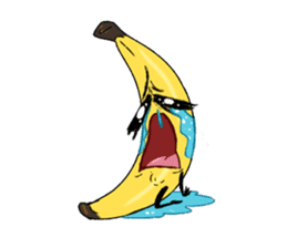 Awkward Banana sticker #3834468