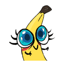 Awkward Banana sticker #3834469