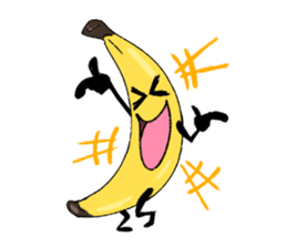 Awkward Banana sticker #3834470