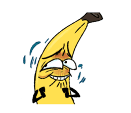 Awkward Banana sticker #3834474
