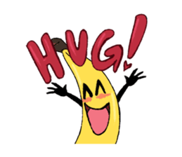 Awkward Banana sticker #3834478