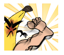 Awkward Banana sticker #3834480