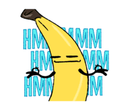 Awkward Banana sticker #3834484