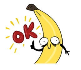 Awkward Banana sticker #3834487