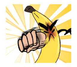 Awkward Banana sticker #3834491