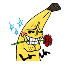 Awkward Banana sticker #3834492