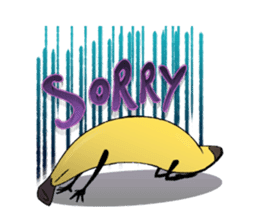 Awkward Banana sticker #3834496