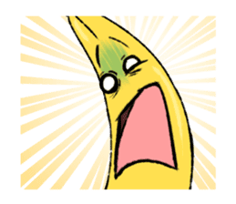 Awkward Banana sticker #3834498