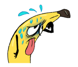 Awkward Banana sticker #3834499