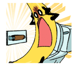 Awkward Banana sticker #3834500