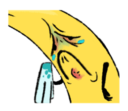 Awkward Banana sticker #3834502