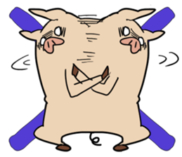 a pig stisker sticker #3834864