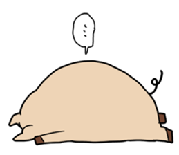 a pig stisker sticker #3834870