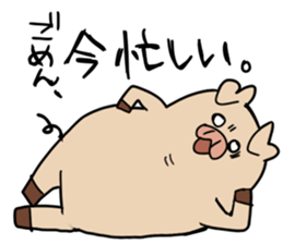 a pig stisker sticker #3834874