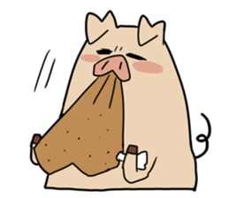 a pig stisker sticker #3834886