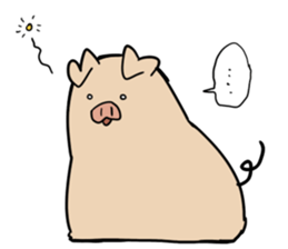 a pig stisker sticker #3834895