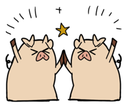 a pig stisker sticker #3834896
