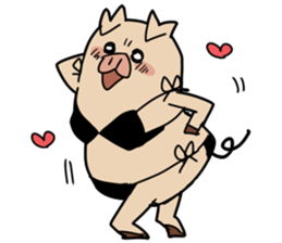 a pig stisker sticker #3834900