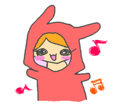 Animals imitate the children sticker #3835190