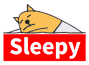 Dog Sticker CORGI chan sticker #3835475