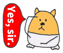 Dog Sticker CORGI chan sticker #3835488