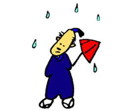 Samurai father sticker #3835564