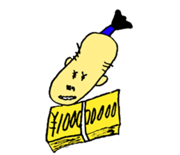 Samurai father sticker #3835575