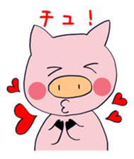 Ugly pig sticker #3835652