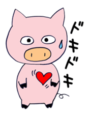 Ugly pig sticker #3835661