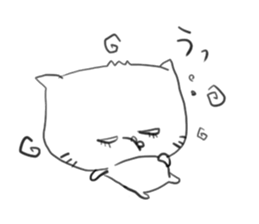 blood group cat sticker #3835720