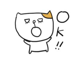 blood group cat sticker #3835723