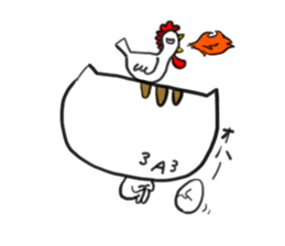 blood group cat sticker #3835734