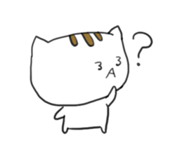 blood group cat sticker #3835738