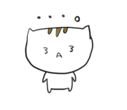 blood group cat sticker #3835741