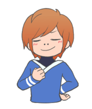 boyish girl2 sticker #3835963