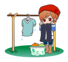 boyish girl2 sticker #3835967