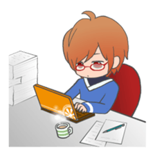 boyish girl2 sticker #3835970