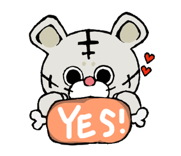 Baby tiger 2 sticker #3836348