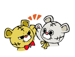 Baby tiger 2 sticker #3836359