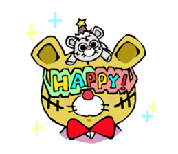 Baby tiger 2 sticker #3836360