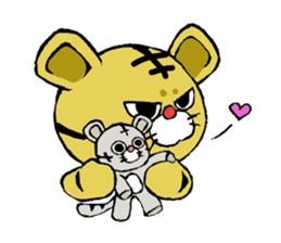 Baby tiger 2 sticker #3836361